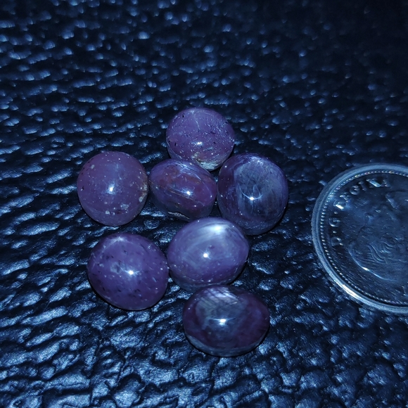 Natural Star Corundum Ruby Cabochon #13 - Picture 2 of 3